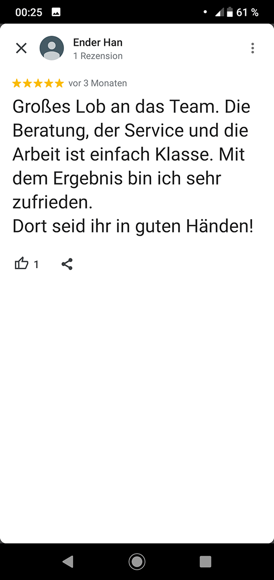 Google review 3
