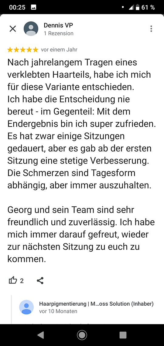 Google review 5