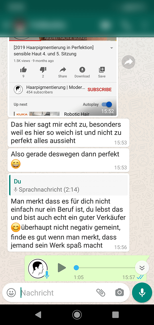 WhatsApp review 1