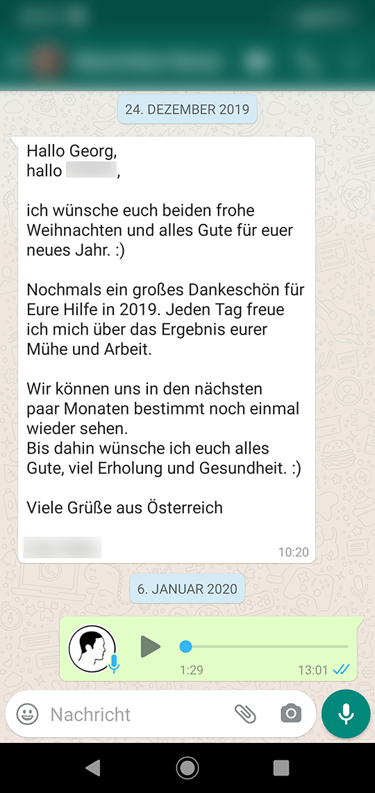 WhatsApp review 2